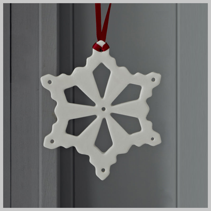 Snow Crystal Christmas Decoration