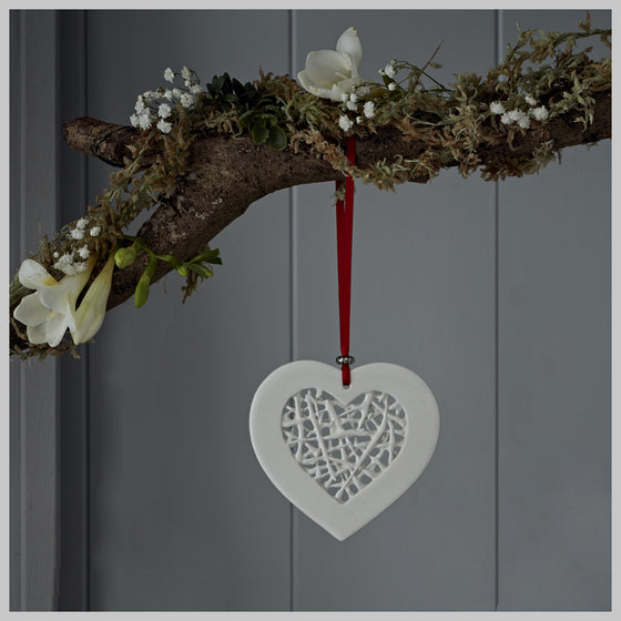 Tangled Heart Hanging Decoration