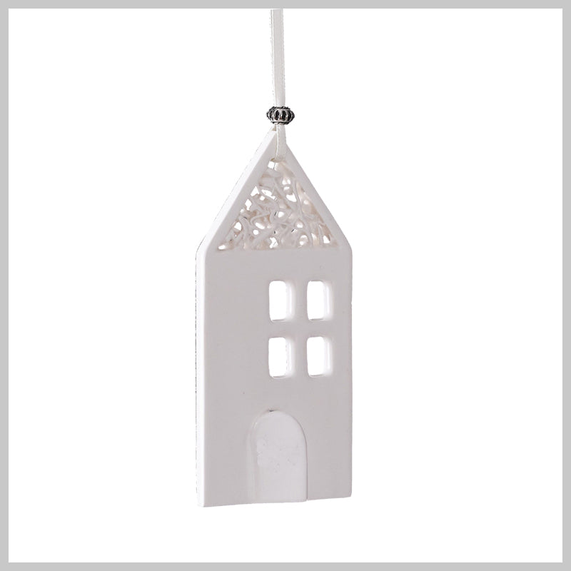 Tangled House - Ceramic Hanging Decoration