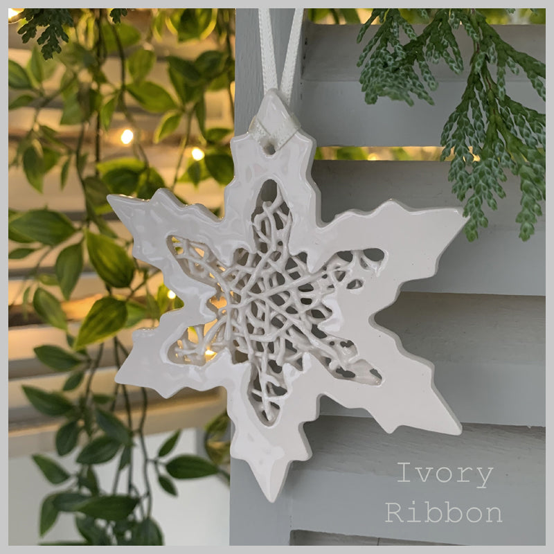 Tangled Snowflake Hanging Decoration
